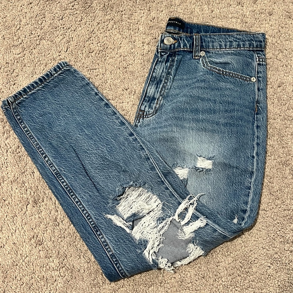 Aeropostale Distressed Mom Jeans